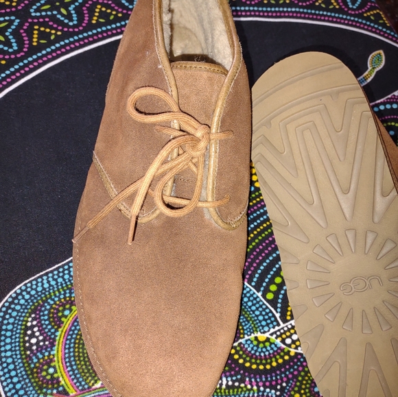 🆕 UGG    Maksim Tamarind suede boots, Size 15, NEW w/out box - Picture 1 of 9
